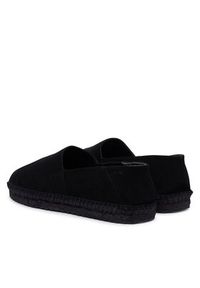 Hugo - HUGO Espadryle Sannes Slon SD 50563325 Czarny. Kolor: czarny. Materiał: zamsz, skóra #4