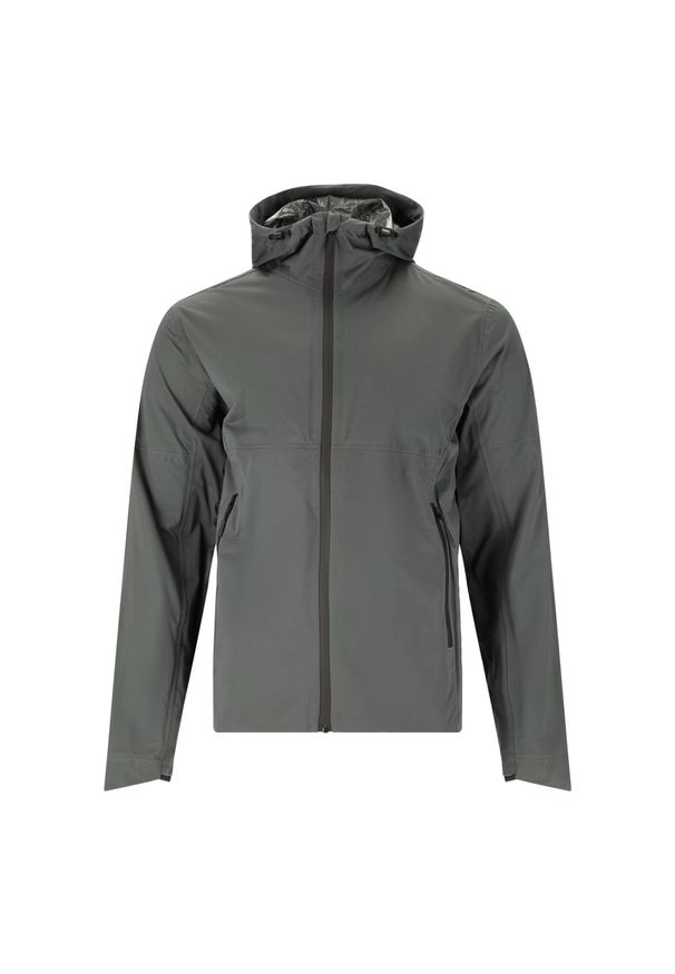 ENDURANCE - Kurtka wodoodporna Endurance Komint. Kolor: wielokolorowy, szary, zielony. Sport: bieganie, fitness