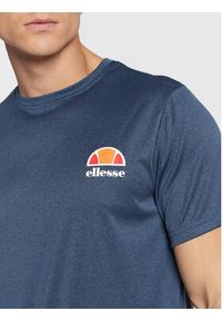 Ellesse T-Shirt Malbe SXG09888 Granatowy Regular Fit. Kolor: niebieski. Materiał: syntetyk #3