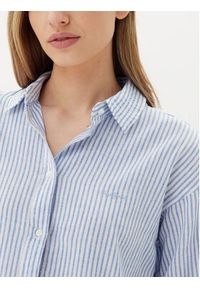 Pepe Jeans Koszula Dream PL305033 Niebieski Loose Fit. Kolor: niebieski. Materiał: len, bawełna #7