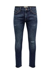 Only & Sons Jeansy Loom 22024254 Granatowy Slim Fit. Kolor: niebieski #7