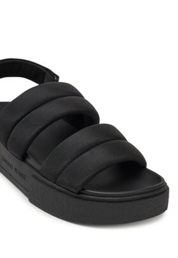 Tommy Jeans Sandały Tjw Flatform Sandal EN0EN02802 Czarny. Kolor: czarny. Materiał: materiał