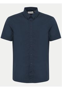 Blend Koszula 20716365 Granatowy Slim Fit. Kolor: niebieski. Materiał: bawełna