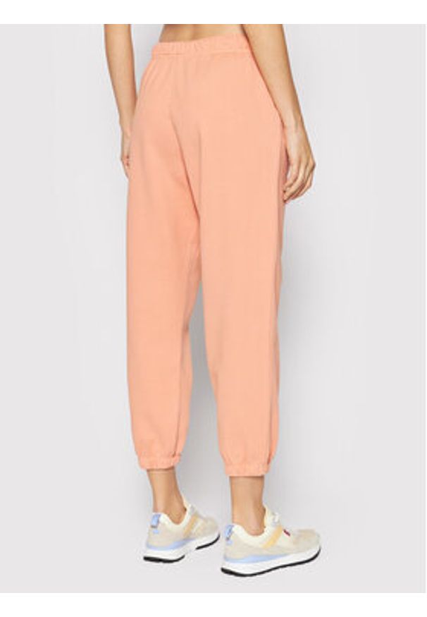 Levi's® Spodnie dresowe A0887-0006 Pomarańczowy Regular Fit. Kolor: pomarańczowy. Materiał: bawełna