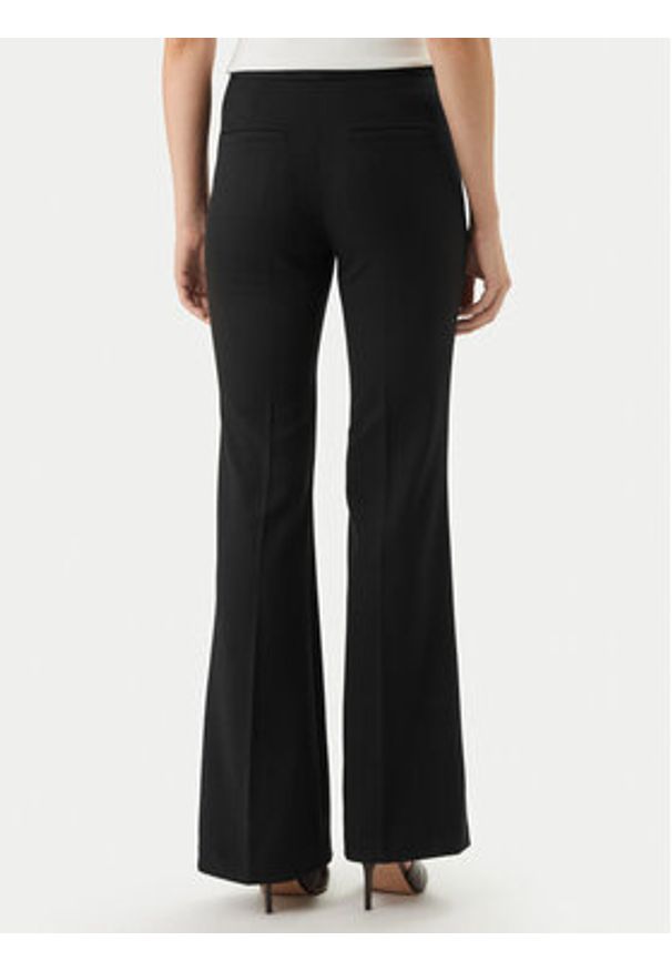 Morgan Spodnie materiałowe 251-PECO.F Granatowy Bootcut Fit. Kolor: niebieski. Materiał: wiskoza, syntetyk