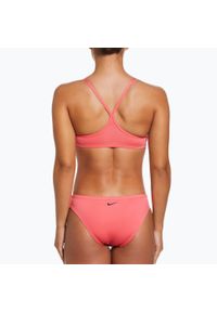 Strój pływacki dwuczęściowy damski Nike Essential Sports Bikini. Kolor: różowy