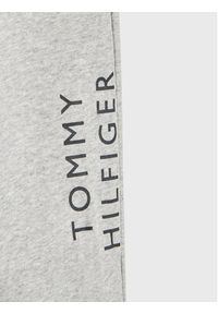 TOMMY HILFIGER - Tommy Hilfiger Spodnie dresowe KB0KB07982 D Szary Regular Fit. Kolor: szary. Materiał: bawełna #3