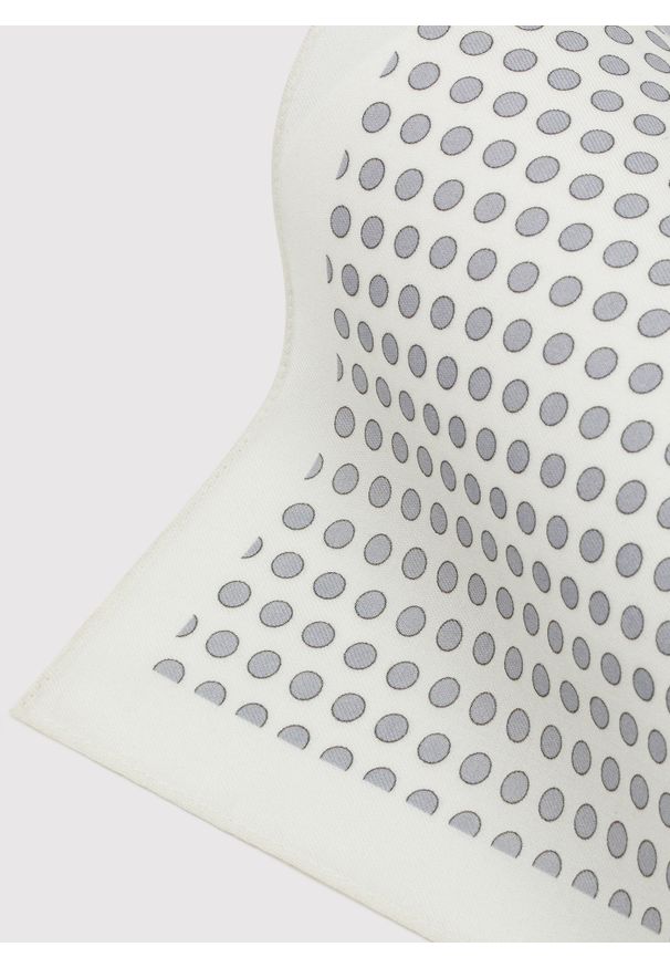 Pako Lorente - PAKO LORENTE - Poszetka męska w kropki. Materiał: bawełna. Wzór: kropki