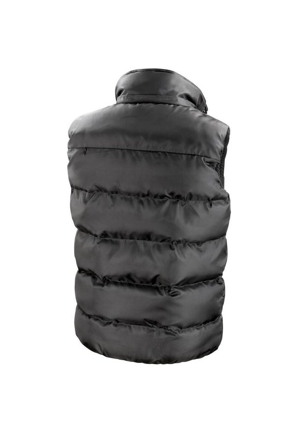 RESULT - Męska Kurtka Ocieplana Podszewką Z Polaru Core Nova Lux. Kolor: czarny. Materiał: polar