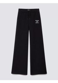 Big-Star - Spodnie dziewczęce dresowe czarne Nomap 906. Okazja: na spacer, na co dzień, na uczelnię. Kolor: czarny. Materiał: dresówka. Wzór: haft. Styl: casual, elegancki, młodzieżowy, klasyczny #2