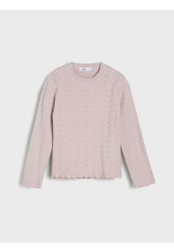 Sinsay - Sweter - fioletowy. Kolor: fioletowy