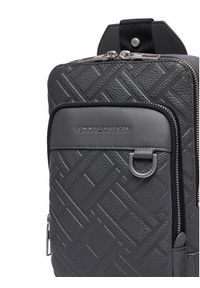 TOMMY HILFIGER - Tommy Hilfiger Saszetka Th Flag Slingpack AM0AM14430 Szary. Kolor: szary. Materiał: skóra #2