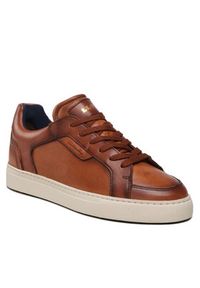 Lloyd Sneakersy Malaga 13-034-13 Brązowy. Kolor: brązowy. Materiał: skóra #5