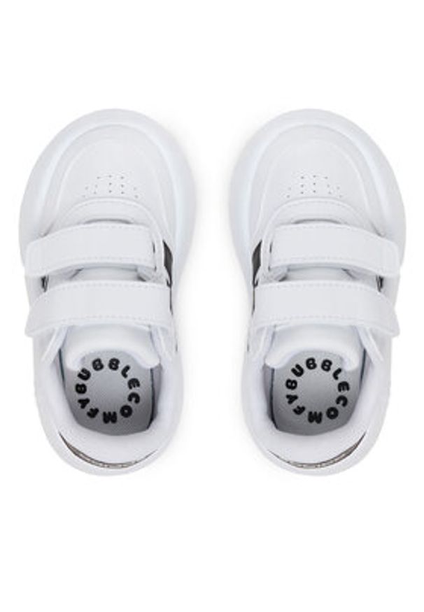 Adidas - adidas Sneakersy Breaknet 3.0 JS3680 Biały. Kolor: biały. Materiał: skóra