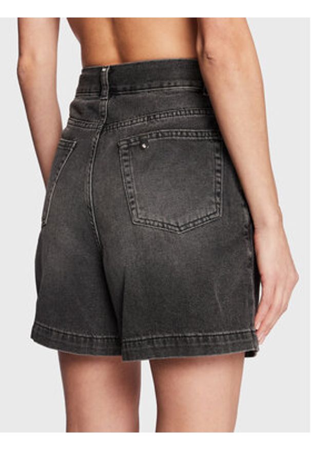 Liu Jo Szorty jeansowe UF2074 D4623 Szary Relaxed Fit. Kolor: szary. Materiał: bawełna, jeans