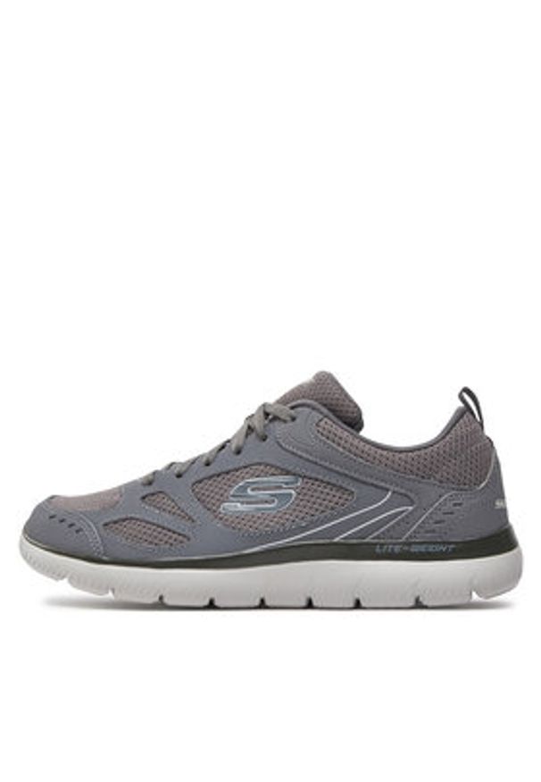 skechers - Skechers Sneakersy Summits-South Rim 52812/CHAR Szary. Kolor: szary. Materiał: mesh, materiał