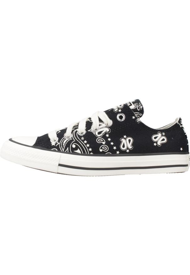 Tenisówki Converse Model Chuck Taylor All Star Paisley Kolor Czarny. Kolor: czarny. Materiał: tkanina. Wzór: paisley