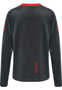 Bluza do piłki ręcznej damska 1/2 zip Hummel hml action. Kolor: czerwony, brązowy, szary, wielokolorowy. Sezon: jesień, zima