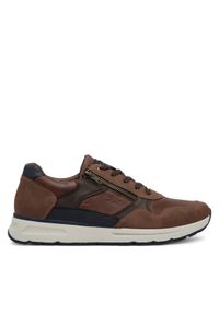 Rieker Sneakersy B0701-24 Brązowy. Kolor: brązowy. Materiał: skóra #1