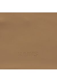 Rains Torba Tote Bag Mini W3 14160 Beżowy. Kolor: beżowy. Materiał: materiał #4