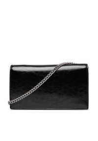 Calvin Klein Torebka Ck Metallic Wallet On Chain LV04F3320G Czarny. Kolor: czarny. Materiał: skórzane #3