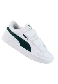 Buty do chodzenia dla dzieci Puma Rickie Classic. Zapięcie: rzepy. Kolor: biały. Materiał: guma, materiał, tkanina, syntetyk. Szerokość cholewki: normalna. Sport: turystyka piesza
