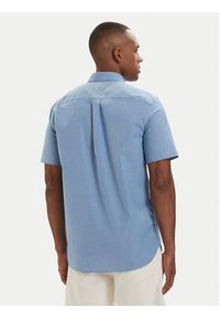 TOMMY HILFIGER - Tommy Hilfiger Koszula MW0MW42285 Niebieski jasny Regular Fit. Kolor: niebieski. Materiał: bawełna #3