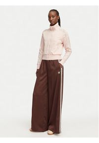 Adidas - adidas Bluza Firebird Lace KC6450 Różowy Slim Fit. Kolor: różowy. Materiał: bawełna #3