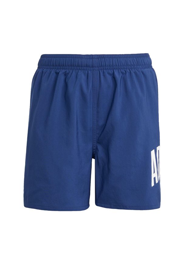 Adidas - Szorty do pływania adidas Sportswear Essentials Logo CLX Kids. Kolor: biały, wielokolorowy, niebieski. Materiał: tkanina