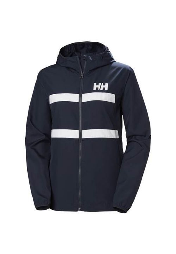 Kurtka uniwersalna damska Helly Hansen Salt Stripe. Typ kołnierza: kaptur. Kolor: niebieski. Materiał: syntetyk