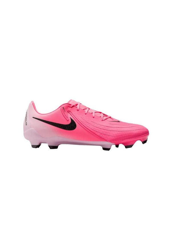 Buty korki Nike Phantom GX II Academy FG/MG Różowe. Kolor: różowy. Materiał: syntetyk. Sport: piłka nożna