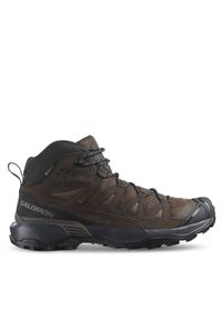 salomon - Salomon Trekkingi X Ultra 360 Leather Mid Gore-Tex L47570900 Brązowy. Kolor: brązowy. Materiał: materiał. Technologia: Gore-Tex. Sport: turystyka piesza