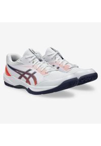 Asics - Buty do piłki ręcznej ASICS Gel Task. Kolor: biały, pomarańczowy, wielokolorowy