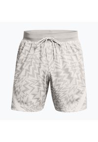 Spodenki koszykarskie męskie Under Armour Curry Mesh Short. Kolor: biały. Materiał: mesh #2