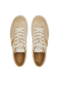 Guess Sneakersy FLPNOL SUE12 Beżowy. Kolor: beżowy. Materiał: skóra