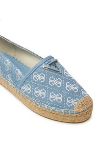 Guess Espadryle Jolande FLGJDE FAL14 Niebieski. Kolor: niebieski. Materiał: materiał