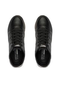 skechers - Skechers Sneakersy Old School Cool 699/BLK Czarny. Kolor: czarny. Materiał: skóra #6