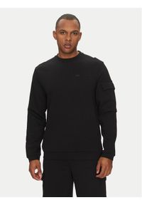 EA7 Emporio Armani Bluza 7M000324 AF12660 UC001 Czarny Regular Fit. Kolor: czarny. Materiał: bawełna