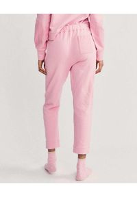 LOVE SHACK FANCY - Różowe spodnie dresowe Blex. Kolor: różowy, wielokolorowy, fioletowy. Materiał: dresówka #4