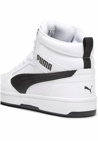 Adidasy Puma Rebound V6, Mężczyźni. Zapięcie: sznurówki. Kolor: biały, czarny, wielokolorowy. Materiał: skóra, guma, syntetyk, materiał. Szerokość cholewki: normalna. Sport: turystyka piesza #2