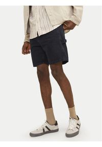 Jack & Jones Szorty jeansowe Jjitony 12252814 Czarny Loose Fit. Kolor: czarny. Materiał: bawełna #1