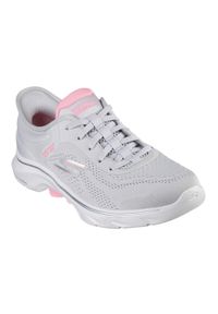 skechers - Buty damskie Skechers Go Walk 7 Valin. Okazja: na co dzień. Kolor: szary