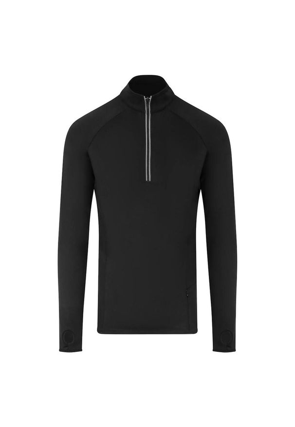 JUST COOL - Bluza Męska CoolFlex Half Zip. Kolor: czarny