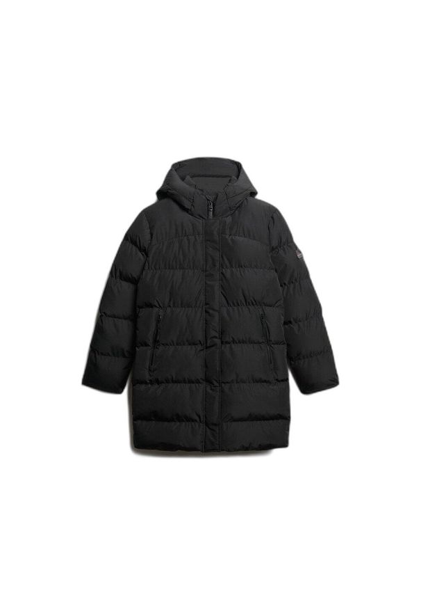 Damska kurtka puchowa Superdry Sports. Kolor: czarny. Materiał: puch. Sezon: zima