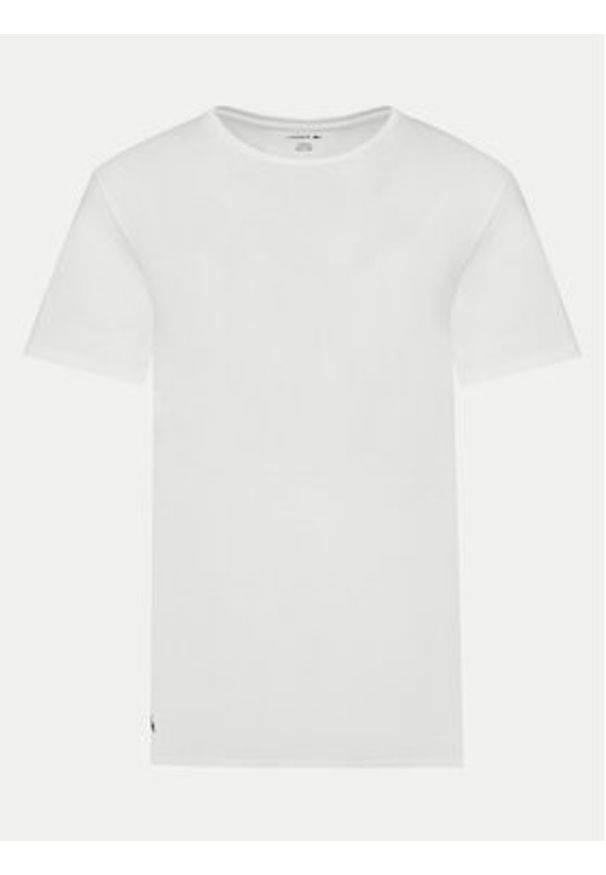 Lacoste Komplet 3 t-shirtów TH9010 Biały Regular Fit. Kolor: biały. Materiał: bawełna