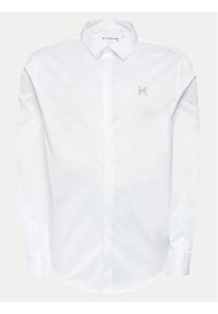 Richmond X Koszula Lancan UMP24105CA Biały Slim Fit. Kolor: biały. Materiał: bawełna