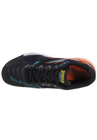 Buty piłkarskie Joma Liga-5 2301 Tf M LIGW2301TF czarne. Zapięcie: sznurówki. Kolor: czarny. Materiał: syntetyk, tkanina, skóra, guma. Sport: piłka nożna