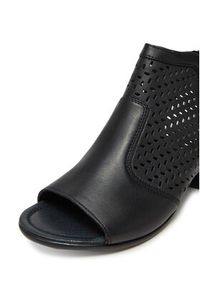 Remonte Sandały R8769-00 Czarny. Kolor: czarny. Materiał: skóra #5