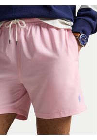 Polo Ralph Lauren Szorty kąpielowe 710957782511 Różowy Regular Fit. Kolor: różowy. Materiał: syntetyk #5