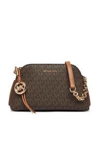 MICHAEL Michael Kors Torebka Freddie 32T6GX4C1B Brązowy ciemny. Kolor: brązowy. Materiał: skórzane #1